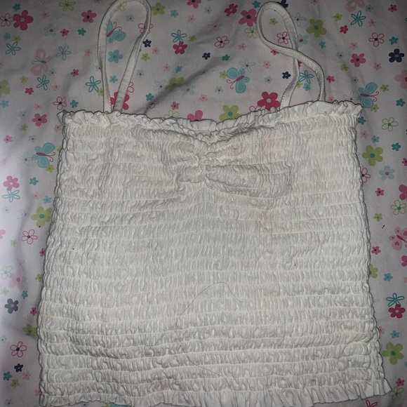 Brandy Melville white crop top - Picture 1 of 2